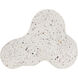 Ava 18 X 18 inch Terrazzo End Table, Small